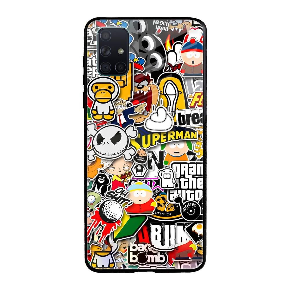 Boosted Samsung Galaxy A51 Glass Back Cover Online