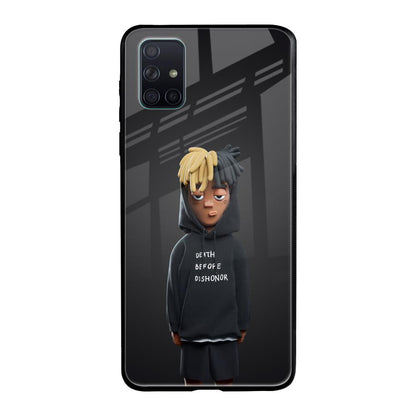 Dishonor Samsung Galaxy A51 Glass Back Cover Online