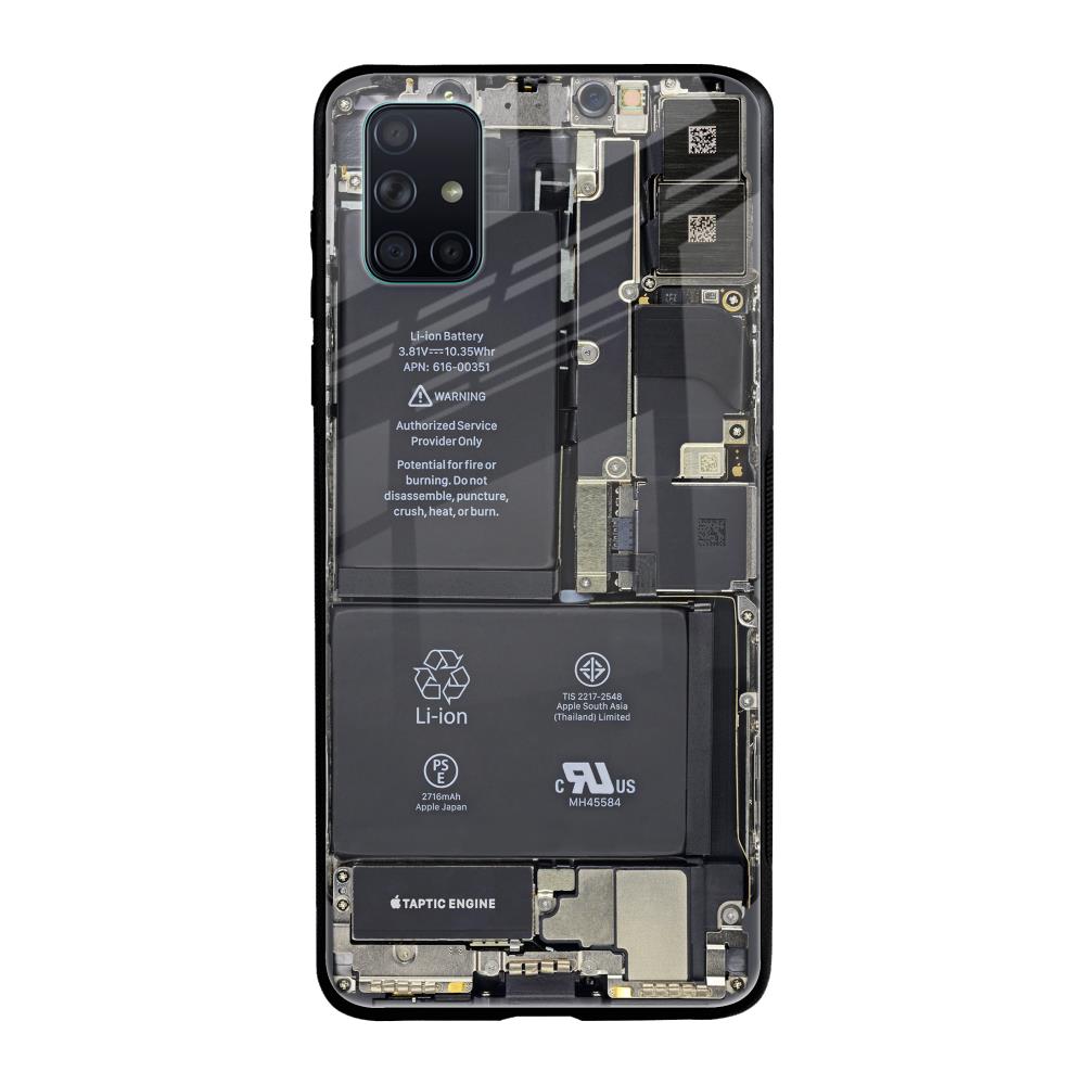 Skeleton Inside Samsung Galaxy A51 Glass Back Cover Online