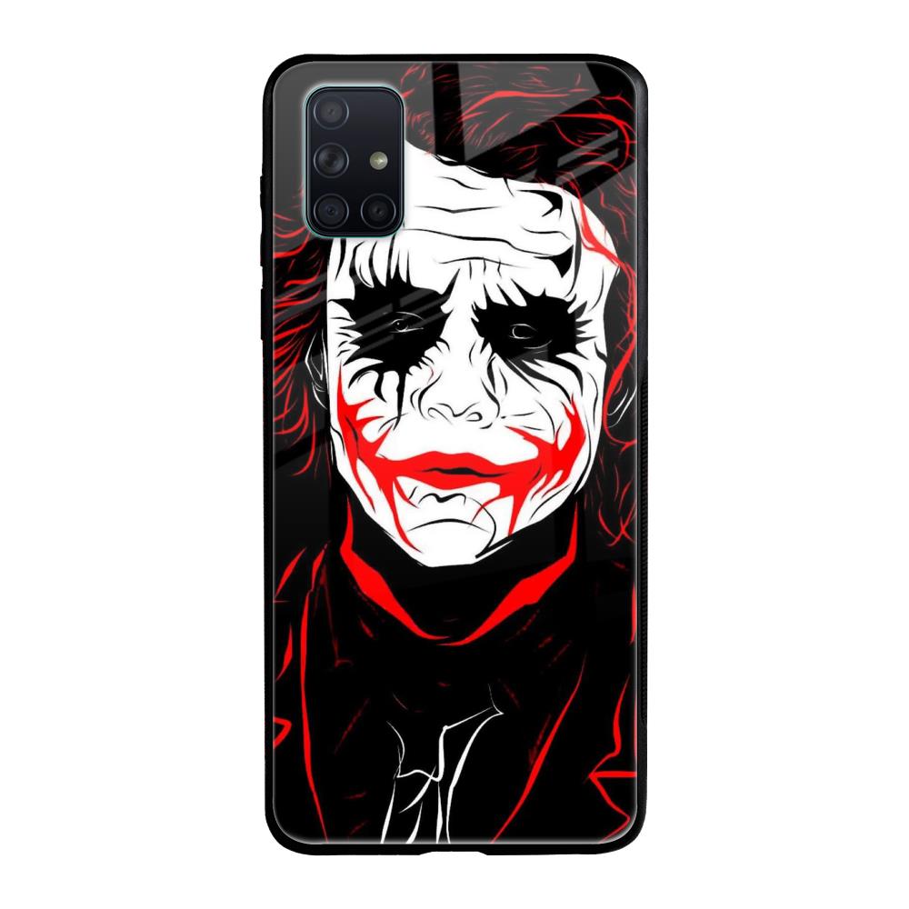 Life In Dark Samsung Galaxy A51 Glass Back Cover Online