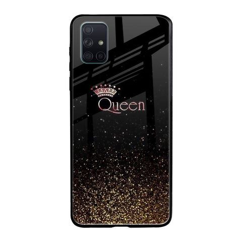 I Am The Queen Samsung Galaxy A51 Glass Back Cover Online