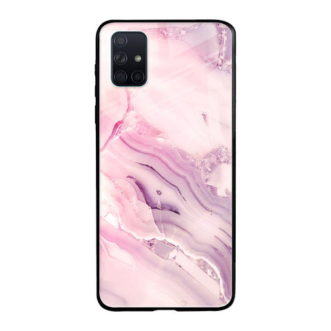 Diamond Pink Gradient Samsung Galaxy A51 Glass Back Cover Online
