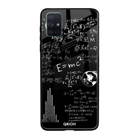 Funny Math Samsung Galaxy A51 Glass Back Cover Online