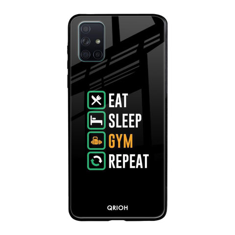 Daily Routine Samsung Galaxy A51 Glass Back Cover Online