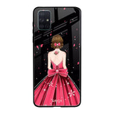 Fashion Princess Samsung Galaxy A51 Glass Back Cover Online