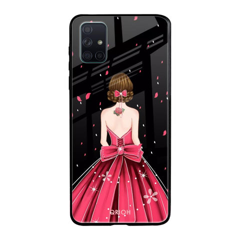 Fashion Princess Samsung Galaxy A51 Glass Back Cover Online