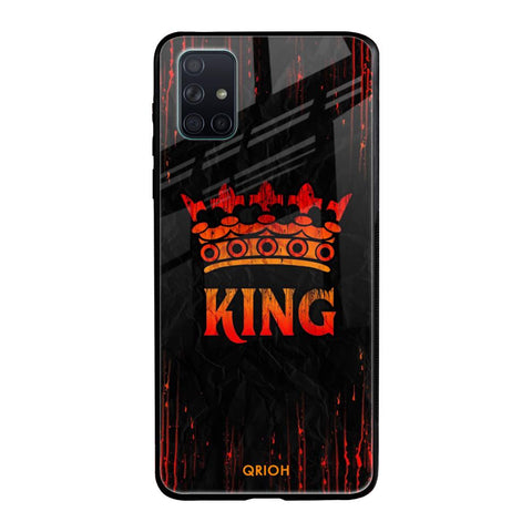 Royal King Samsung Galaxy A51 Glass Back Cover Online