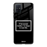 Dope In Life Samsung Galaxy A51 Glass Back Cover Online