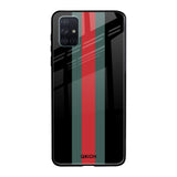 Vertical Stripes Samsung Galaxy A51 Glass Back Cover Online