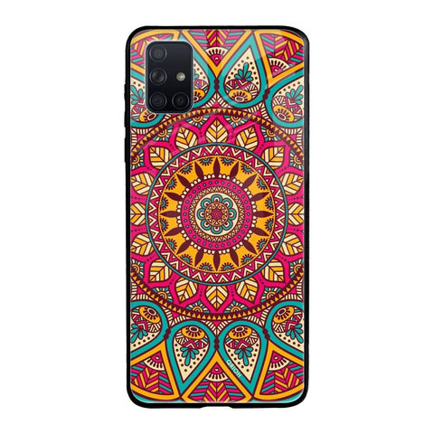 Elegant Mandala Samsung Galaxy A51 Glass Back Cover Online