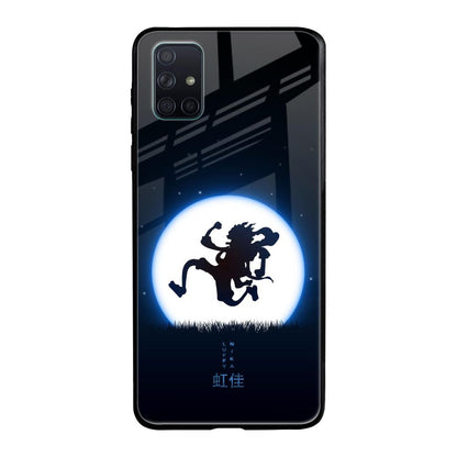 Luffy Nika Samsung Galaxy A51 Glass Back Cover Online