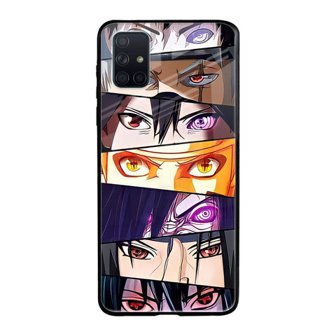 Anime Eyes Samsung Galaxy A51 Glass Back Cover Online