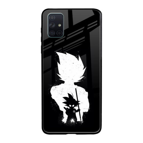 Monochrome Goku Samsung Galaxy A51 Glass Back Cover Online