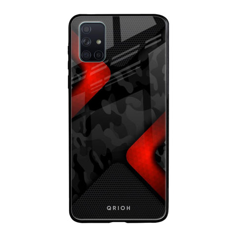 Modern Camo Abstract Samsung Galaxy A51 Glass Back Cover Online