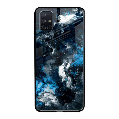Cloudy Dust Samsung Galaxy A51 Glass Back Cover Online