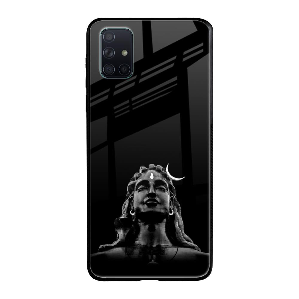 Adiyogi Samsung Galaxy A51 Glass Back Cover Online