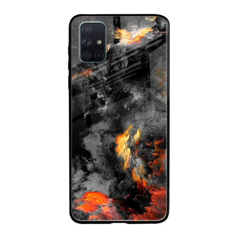 Lava Explode Samsung Galaxy A51 Glass Back Cover Online