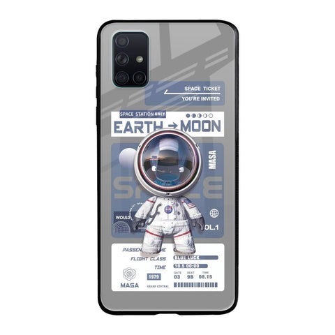 Space Flight Pass Samsung Galaxy A51 Glass Back Cover Online