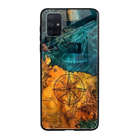 Architecture Map Samsung Galaxy A51 Glass Back Cover Online