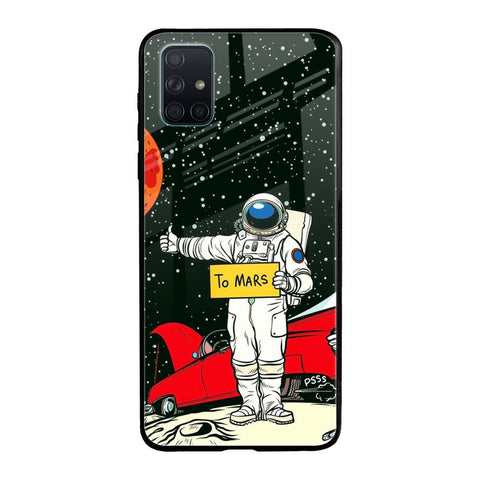 Astronaut on Mars Samsung Galaxy A51 Glass Back Cover Online
