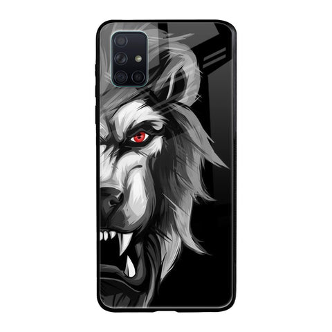 Wild Lion Samsung Galaxy A51 Glass Back Cover Online