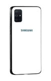 Arctic White Glass Case for Samsung Galaxy A51