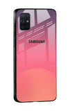 Sunset Orange Glass Case for Samsung Galaxy A51
