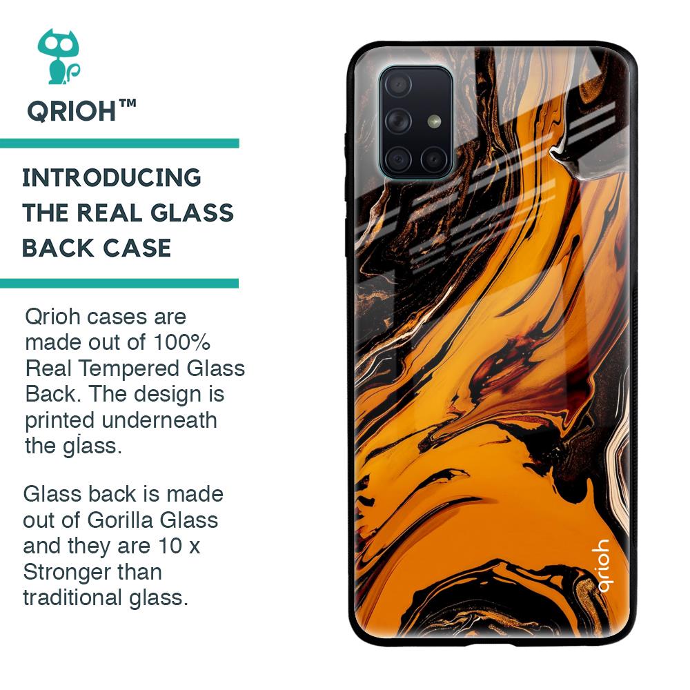 Secret Vapor Glass Case for Samsung Galaxy A51