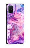 Cosmic Galaxy Glass Case for Samsung Galaxy A51