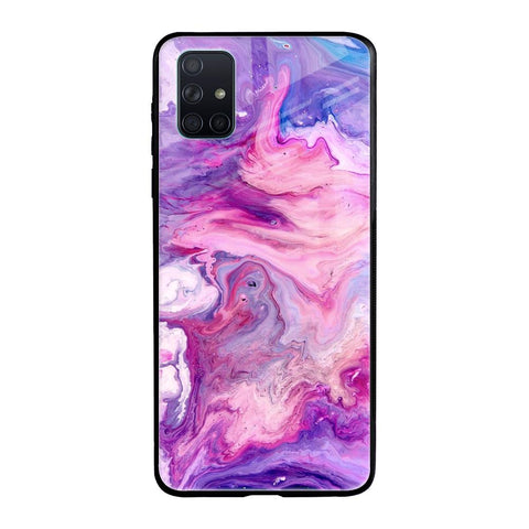 Cosmic Galaxy Samsung Galaxy A51 Glass Cases & Covers Online