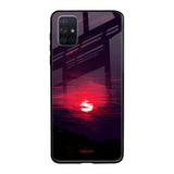 Morning Red Sky Samsung Galaxy A51 Glass Cases & Covers Online