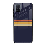 Tricolor Stripes Samsung Galaxy A51 Glass Cases & Covers Online