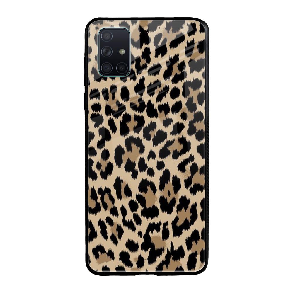 Leopard Seamless Samsung Galaxy A51 Glass Cases & Covers Online