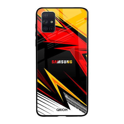 Race Jersey Pattern Samsung Galaxy A51 Glass Cases & Covers Online
