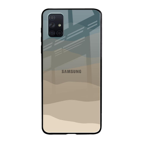 Abstract Mountain Pattern Samsung Galaxy A51 Glass Back Cover Online