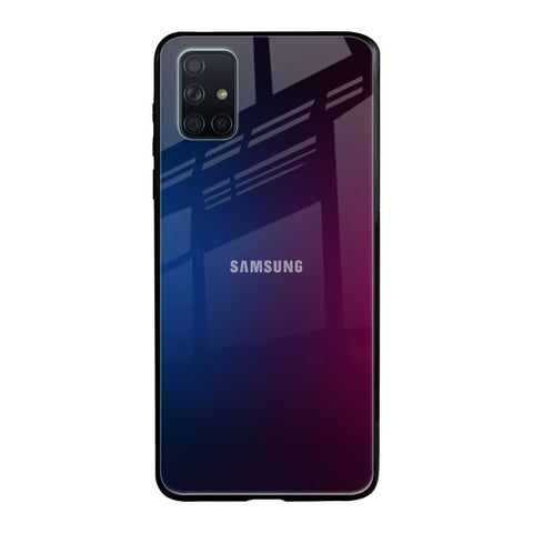 Mix Gradient Shade Samsung Galaxy A51 Glass Back Cover Online