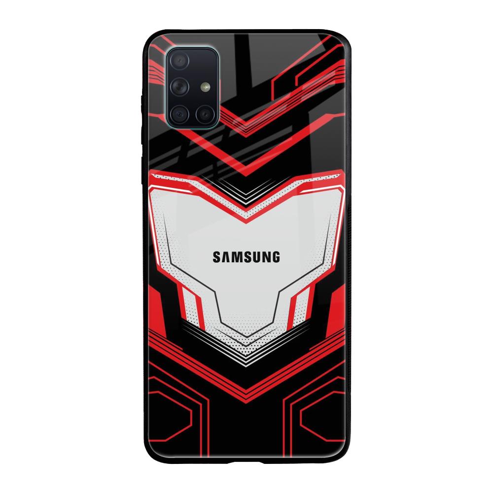 Quantum Suit Samsung Galaxy A51 Glass Back Cover Online