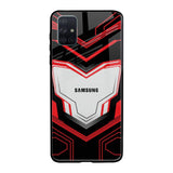 Quantum Suit Samsung Galaxy A51 Glass Back Cover Online