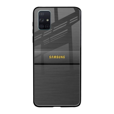 Grey Metallic Glass Samsung Galaxy A51 Glass Back Cover Online