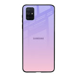 Lavender Gradient Samsung Galaxy A51 Glass Back Cover Online