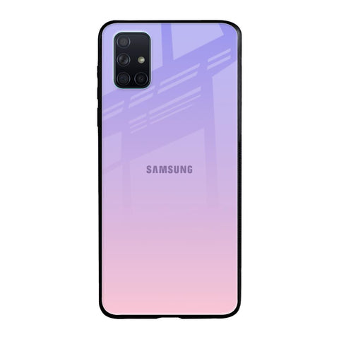 Lavender Gradient Samsung Galaxy A51 Glass Back Cover Online