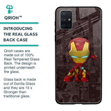 Angry Baby Super Hero Glass Case for Samsung Galaxy A51