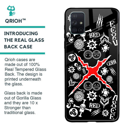 Red Zone Glass Case for Samsung Galaxy A51