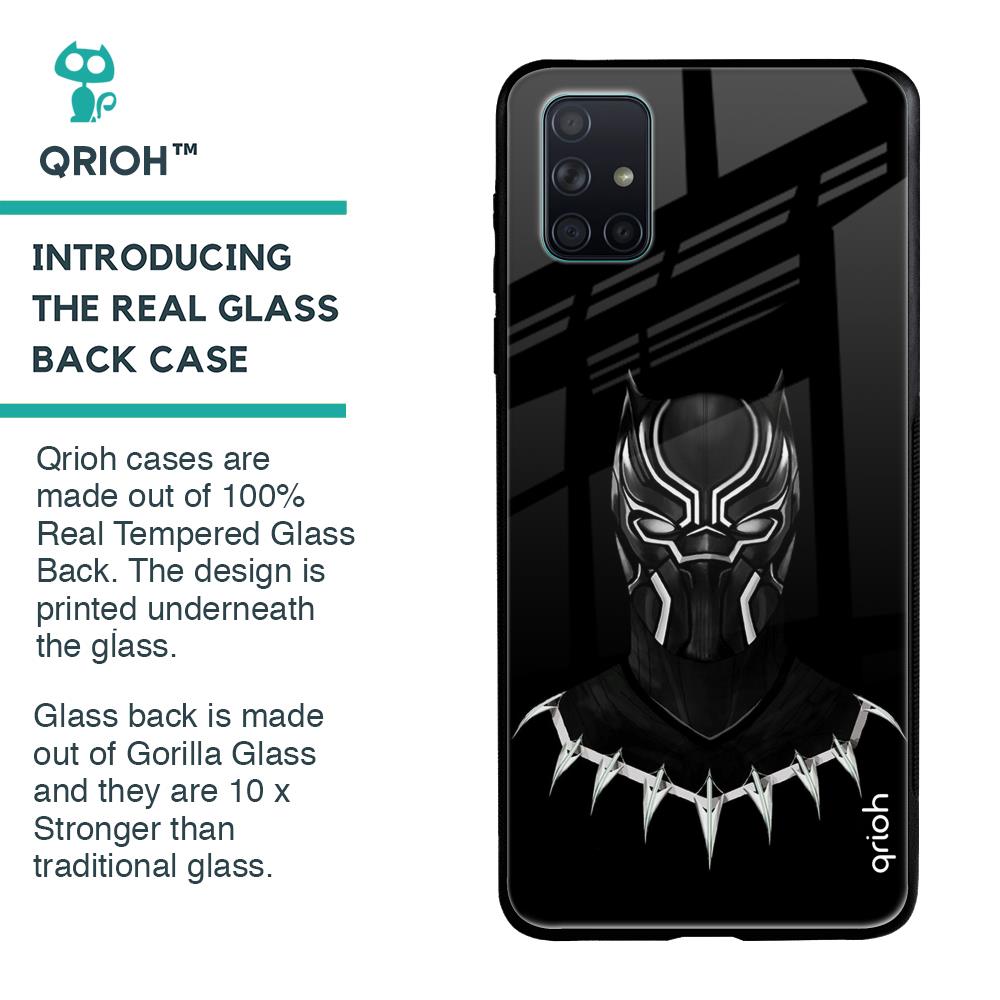 Dark Superhero Glass Case for Samsung Galaxy A51