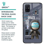 Space Travel Glass Case for Samsung Galaxy A51
