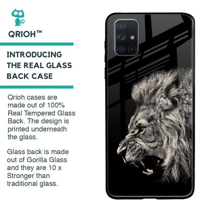 Brave Lion Glass case for Samsung Galaxy A51