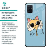 Adorable Cute Kitty Glass Case For Samsung Galaxy A51