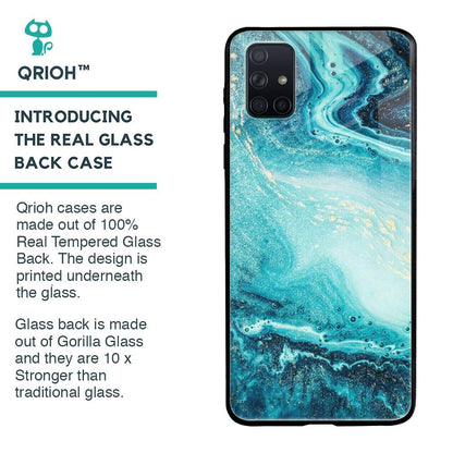 Sea Water Glass case for Samsung Galaxy A51