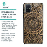 Luxury Mandala Glass Case for Samsung Galaxy A51