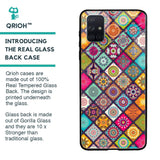 Multicolor Mandala Glass Case for Samsung Galaxy A51